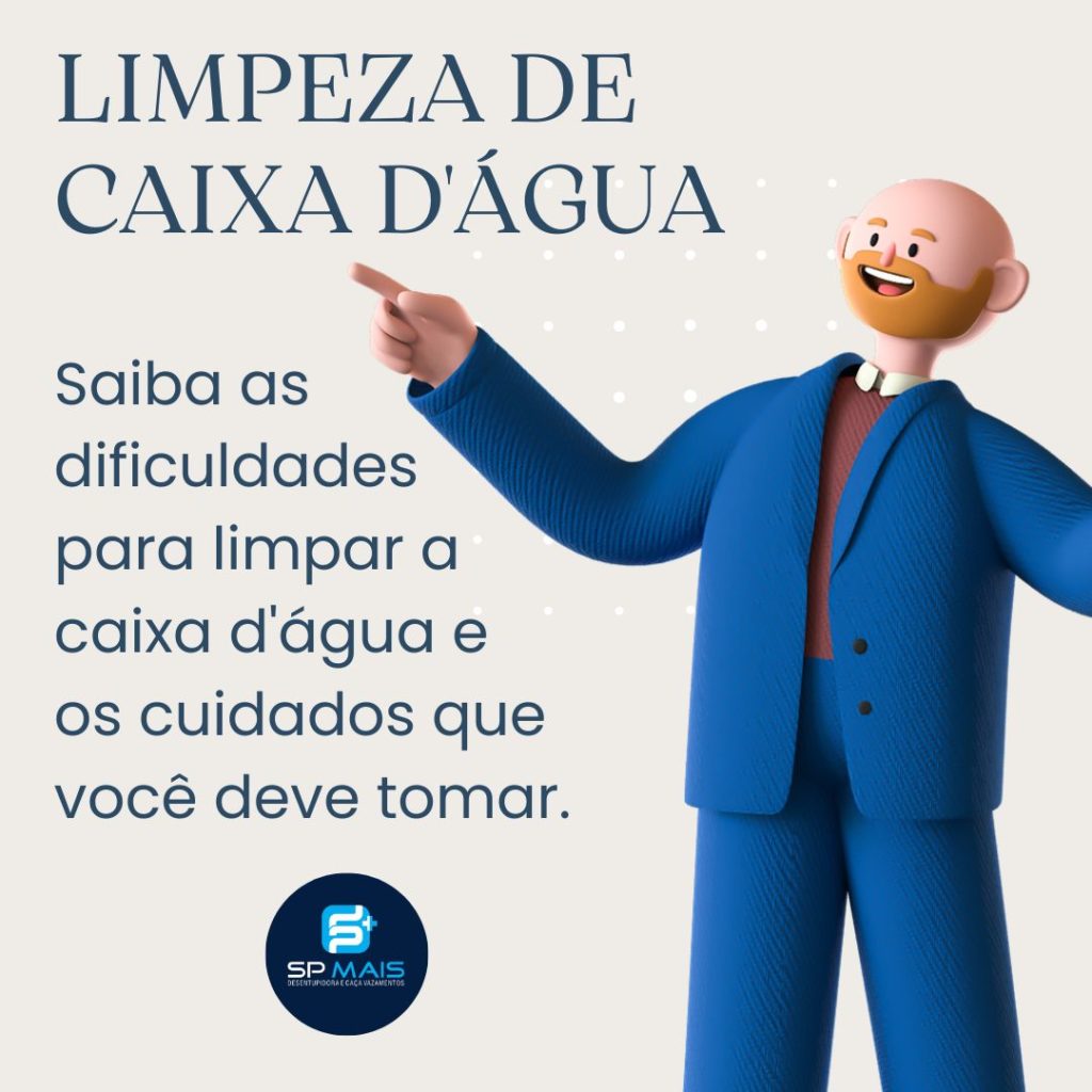 Preço para limpar caixa d'água