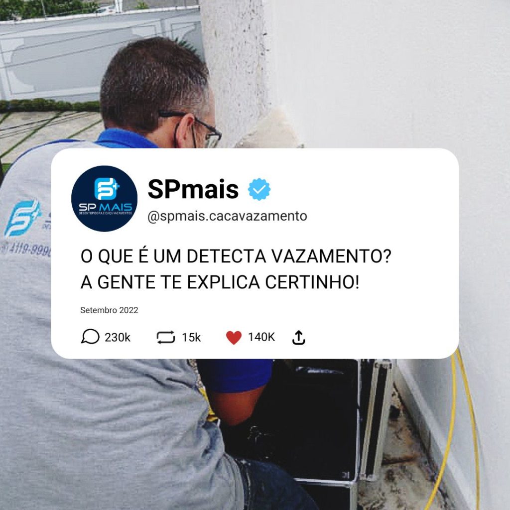 Empresa para detectar vazamento: saiba mais