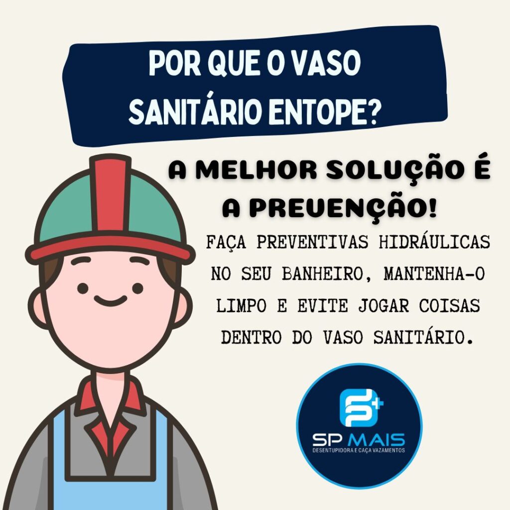 Por que o vaso sanitário entope? Descubra aqui.