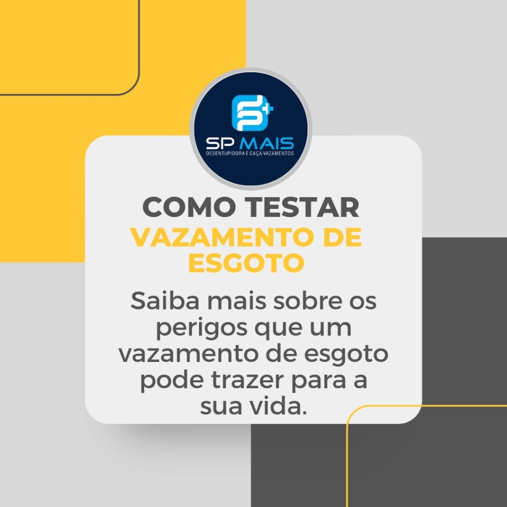 Descubra como testar vazamento de esgoto.