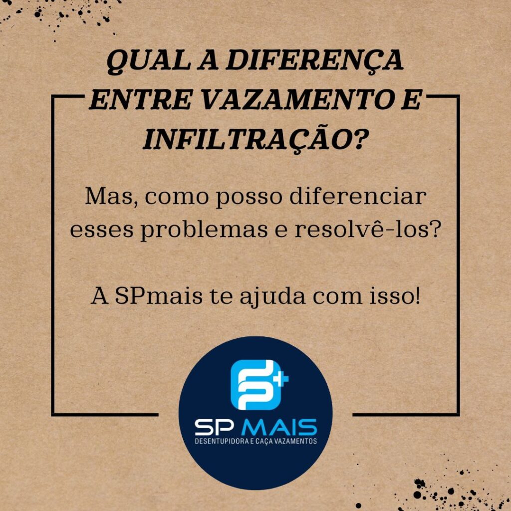 Qual a diferença entre vazamento e infiltração? Descubra aqui!