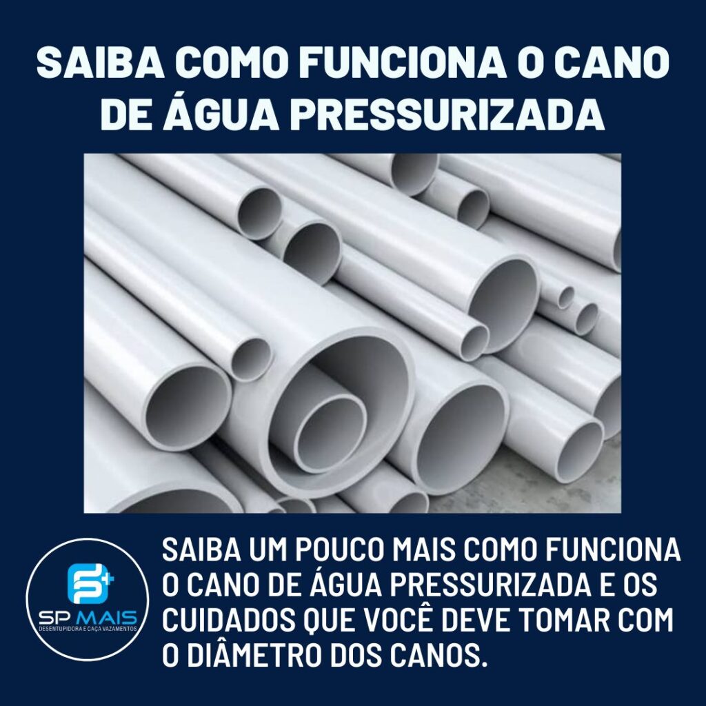 Saiba como funciona o cano de água pressurizada 1