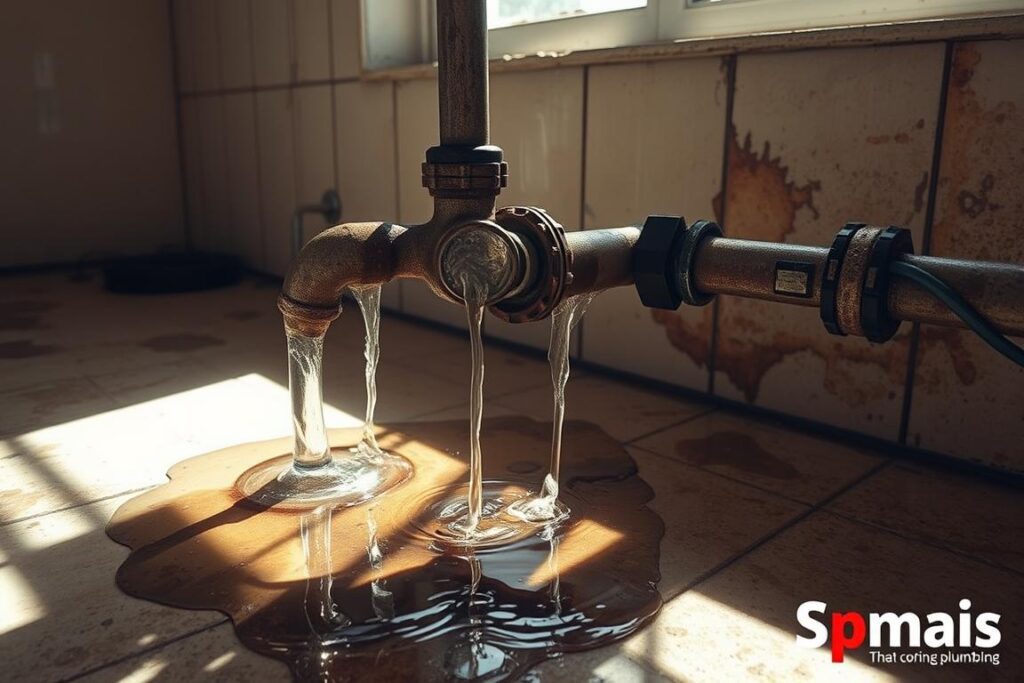 vazamento em sistema de água quente vazamento em sistema de água quente