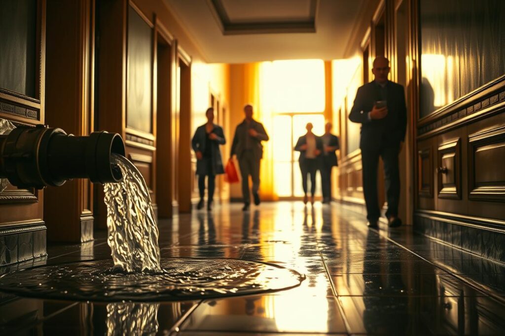 vazamento de água quente em condomínio vazamento de água quente em condomínio